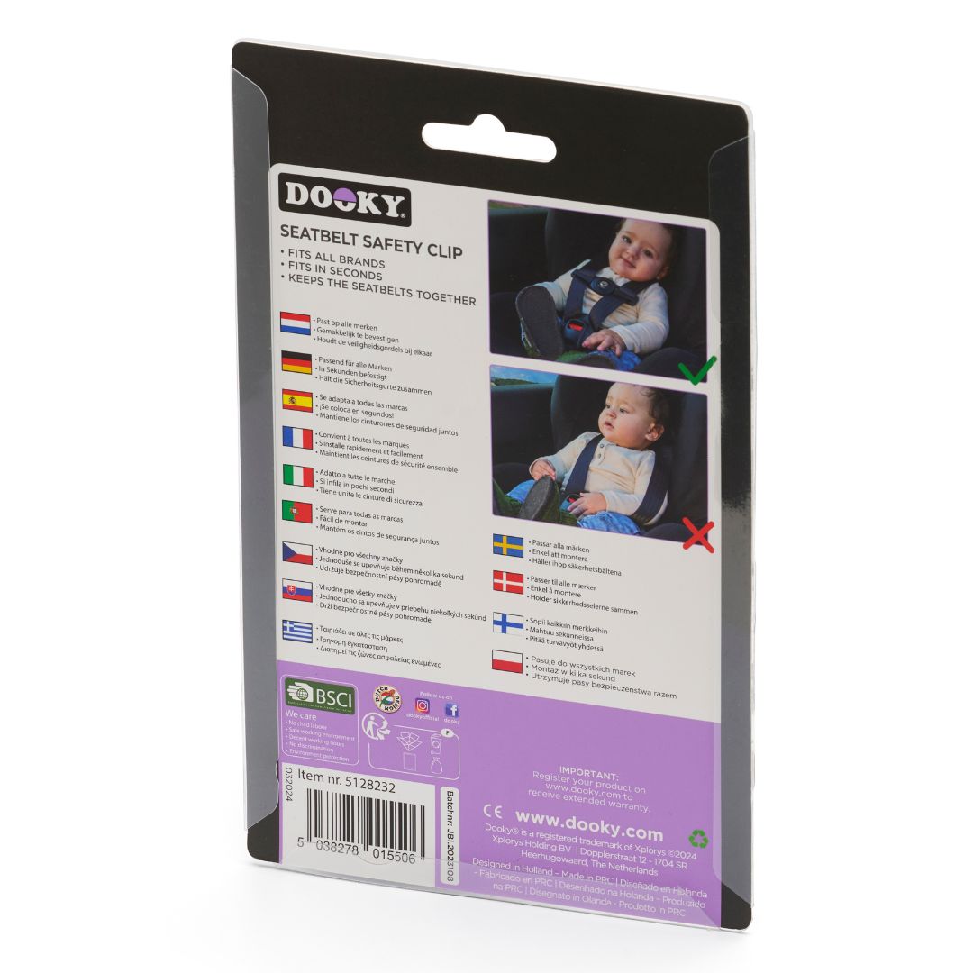 Dooky Seatbelt Safety Clip