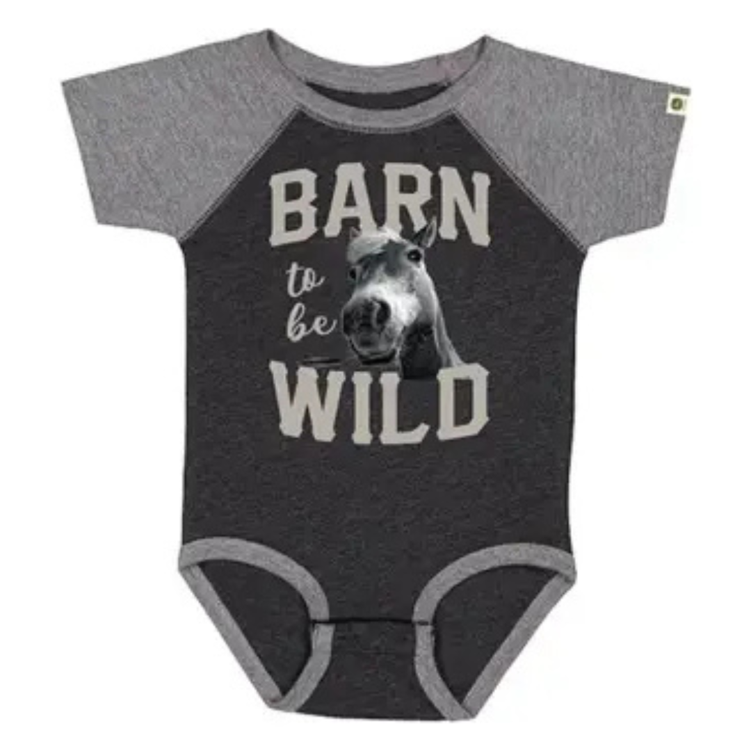 John Deere 'Barn to be Wild' Baby Grow