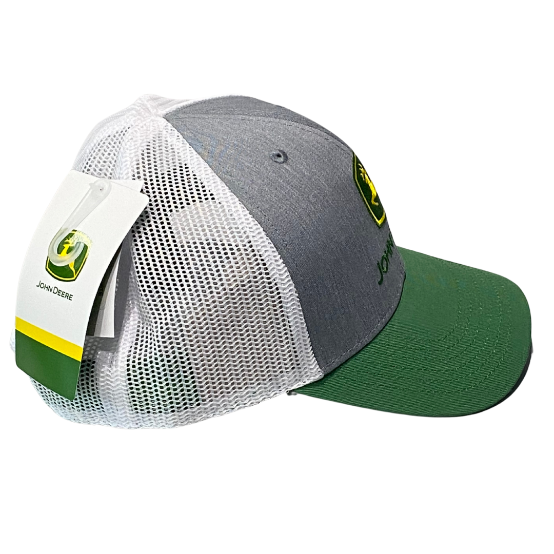 John Deere Grey & Green Cap- Kids
