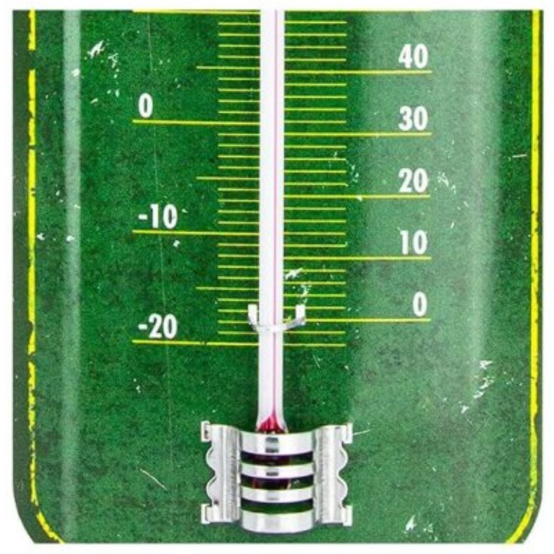 John Deere "In all kinds of weather" Thermometer