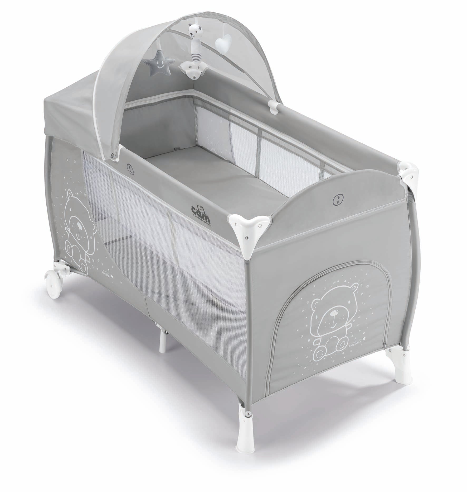 Daily Plus Compact Travel Cot - Comfortable and Convenient for Babies and Toddlers by CAM and solf in South Africa by CB Baby