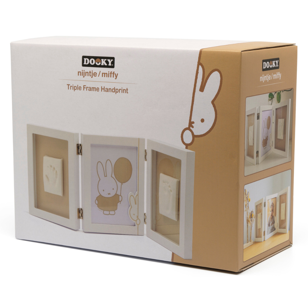 Dooky Hand & Footprint Triple Frame- Miffy