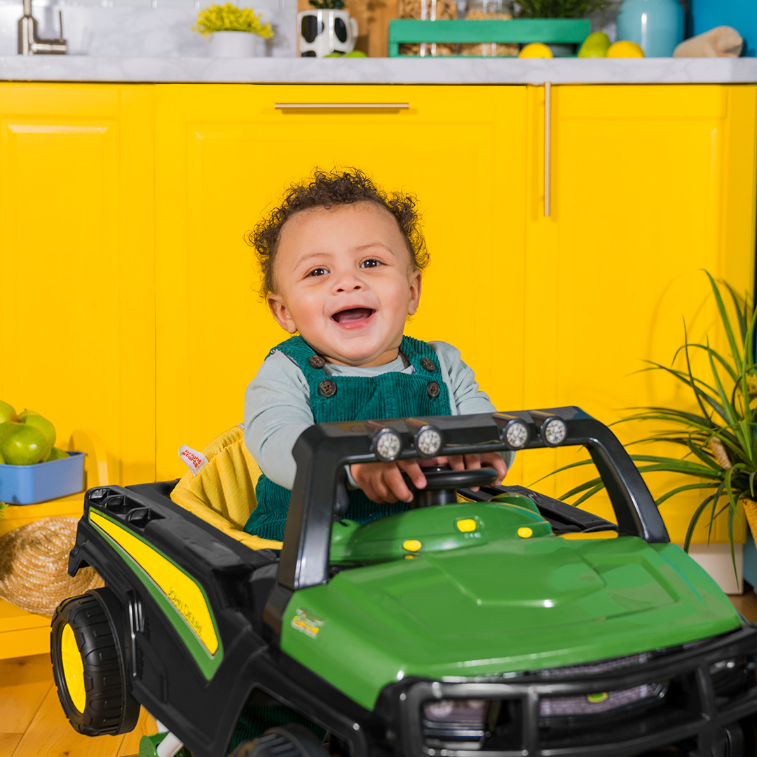 John Deere 4 in 1 Walking Ring and Activity Centre