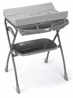 Load image into Gallery viewer, Volare Baby Bath and changing station in dark grey - Italian designed and sold in South Africa, Safe and Comfortable Bathing Solution
