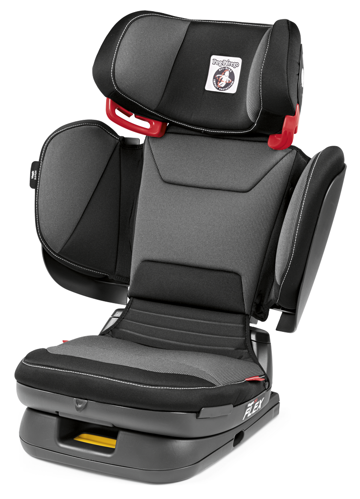 Peg Perego Viaggio 2-3 Flex Car Seat in Crystal Black - Flexible and Technologically Advanced Car Seat for Children  available in South Africa by CB Baby.
