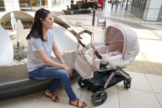 The Peg Perego Bassinet helps my baby sleep