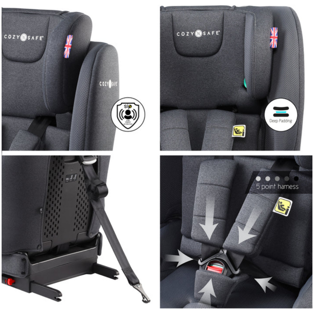 Cygnus Toddler Travel i-Size Car Seat