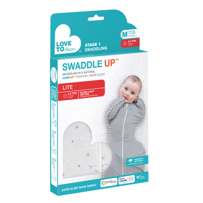 Swaddle Up Lite 0.2 TOG You Are My - Grey