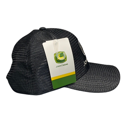 John Deere Black Reflective Cap - Adult