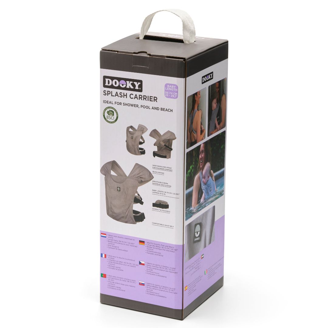 Dooky Splash Carrier - Grey