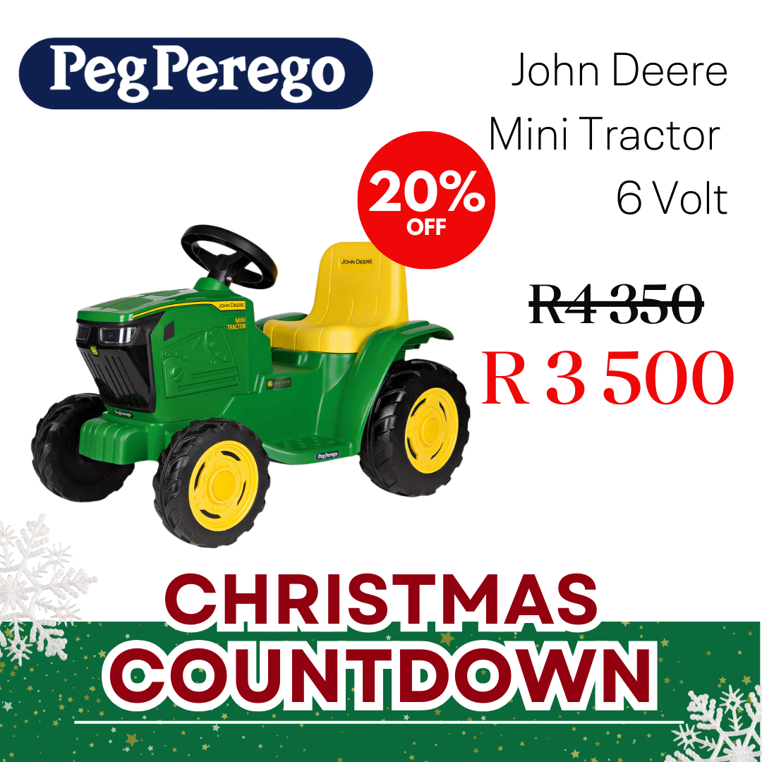 John Deere Mini Tractor - 6 Volt