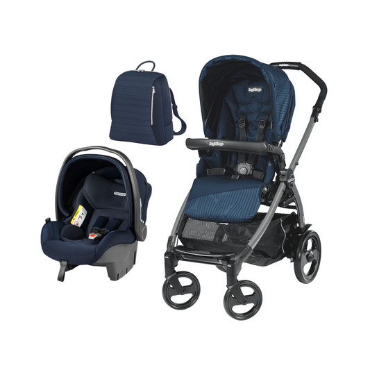 Book 3 Piece Travel System- Navy [Display Unit]