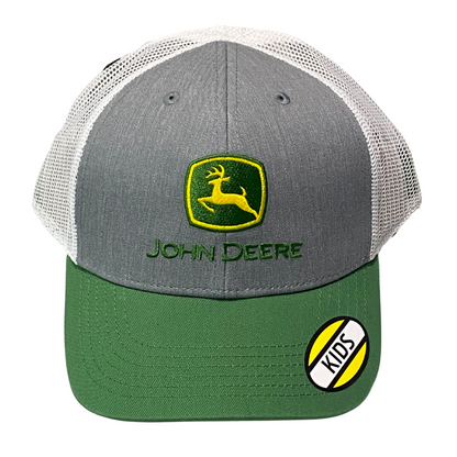 John Deere Grey & Green Cap- Kids