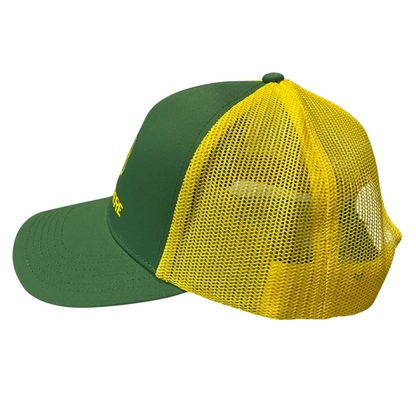 John Deere Green & Yellow Mesh Cap- Adult