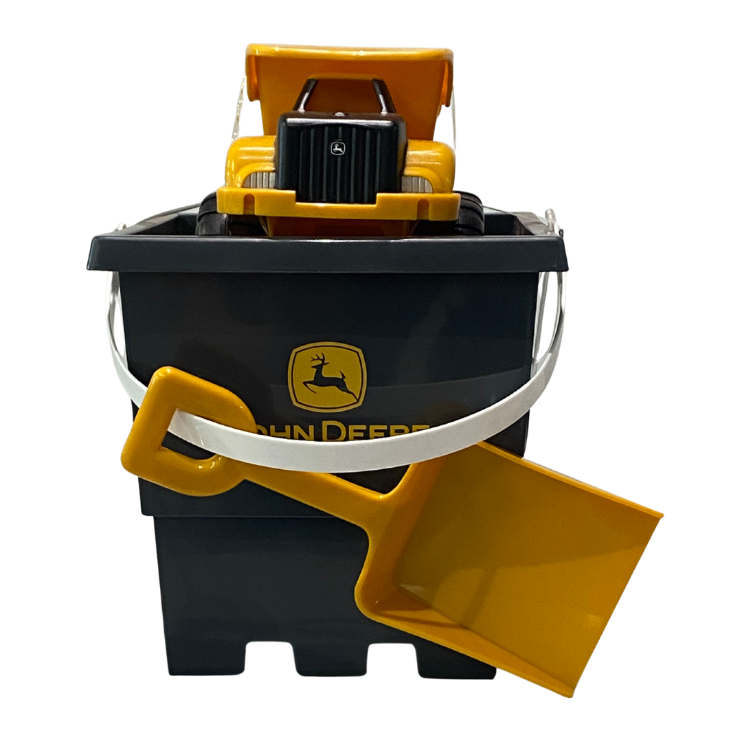 John Deere Sandbox Toy Set – Dump Truck, Bucket & Shovel