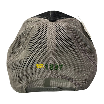 John Deere Charcoal & Grey Mesh Cap - Adult