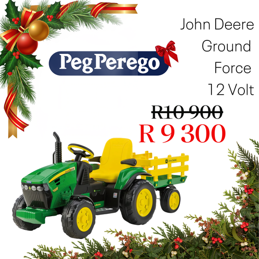 *John Deere Ground Force with Trailer* - 12 Volt