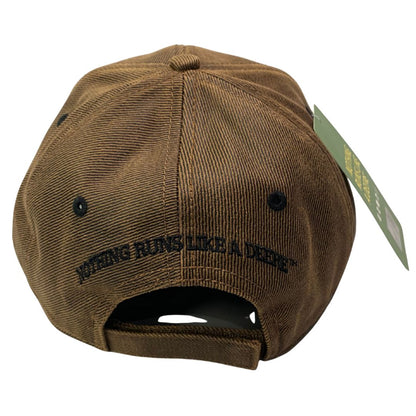 John Deere Brown Oilskin Barbed Wire Cap - Adult