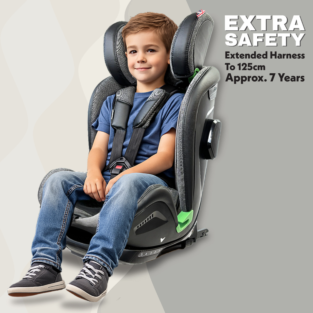 Excalibur Extended Harnessed i-Size Car Seat