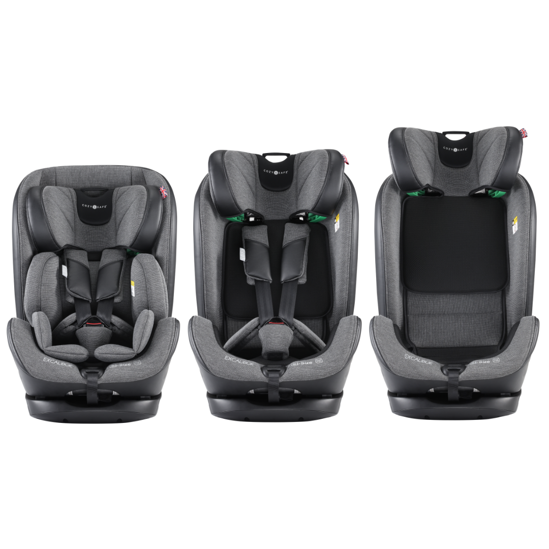 Excalibur Extended Harnessed i-Size Car Seat