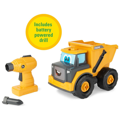 John Deere Build-A-Buddy Dump Truck Toy
