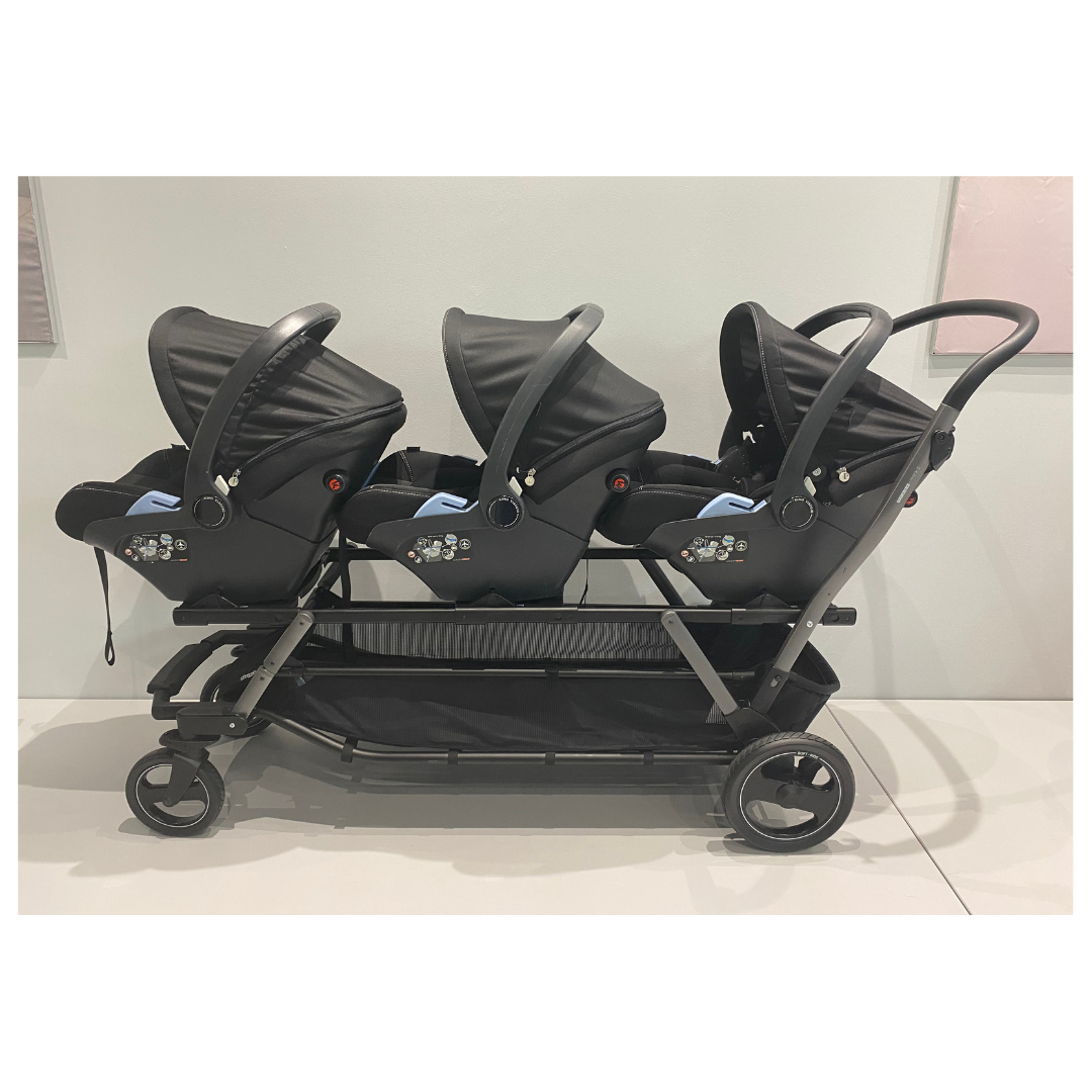 Triplette Piroet Chassis with Primo Viaggio Lounge Car Seats [Pre-Loved]