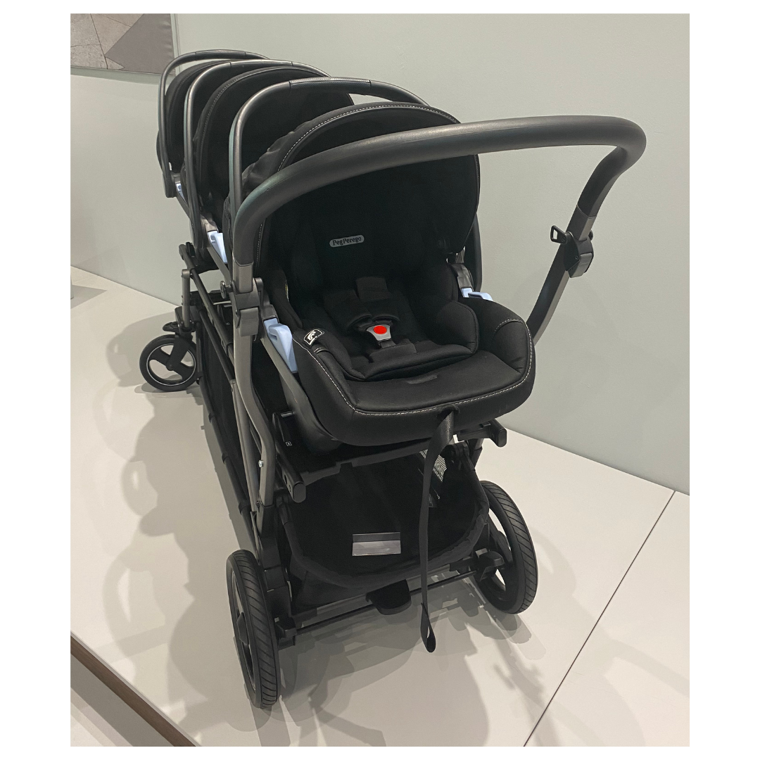 Triplette Piroet Chassis with Primo Viaggio Lounge Car Seats [Pre-Loved]