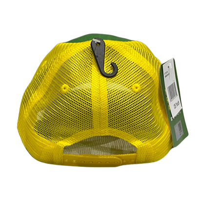 John Deere Green & Yellow Mesh Cap - Kids