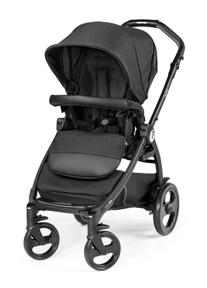 Peg Perego Book SMART Modular System - Centralized Handlebar, Reversible Pram Seat, Bassinet, and Car Seat all in one. Available in South Africa with CB Baby.