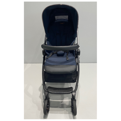 Book Stroller - Blue Shine - Front
