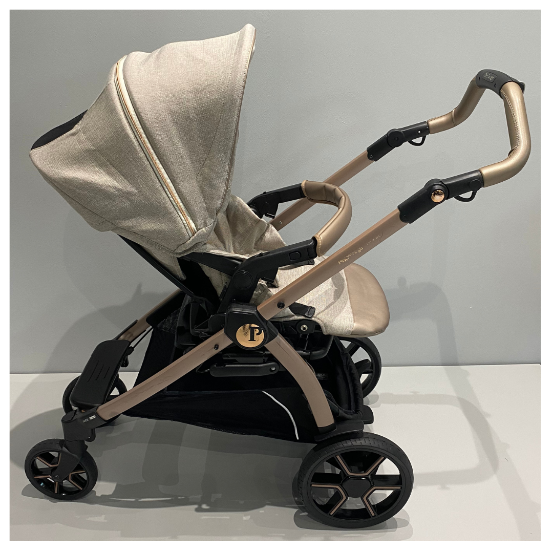 Book Stroller - Mon Amour - Side-View facing Back