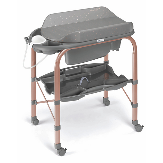 Cambio Baby Bath and Changing Station - Rose Gold [Pre-Loved]