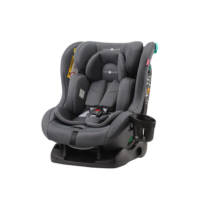 Cozy N Safe Fitzroy+ multi-stage car seat South Africa — seatbelt-fit i-Size seat from birth to 12 years, no ISOFIX required