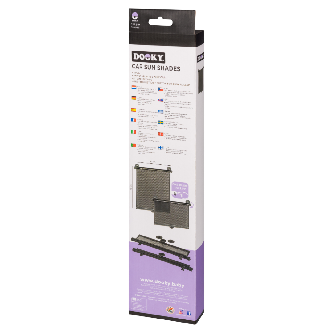 Dooky Retractable Car Sunshades