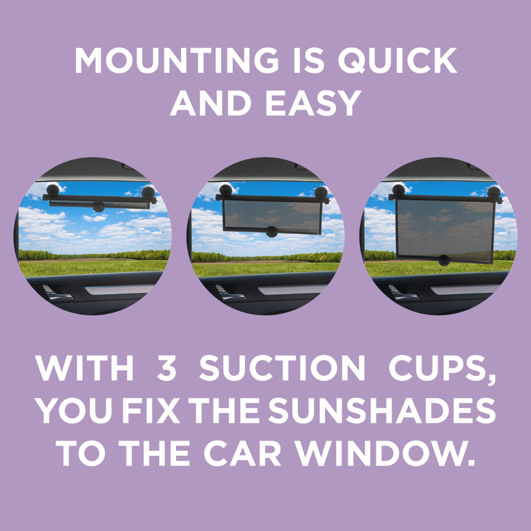 Dooky Retractable Car Sunshades