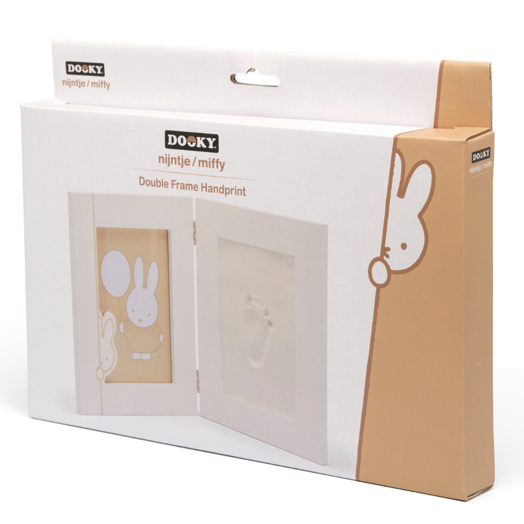 Dooky Handprint Double Frame- Miffy