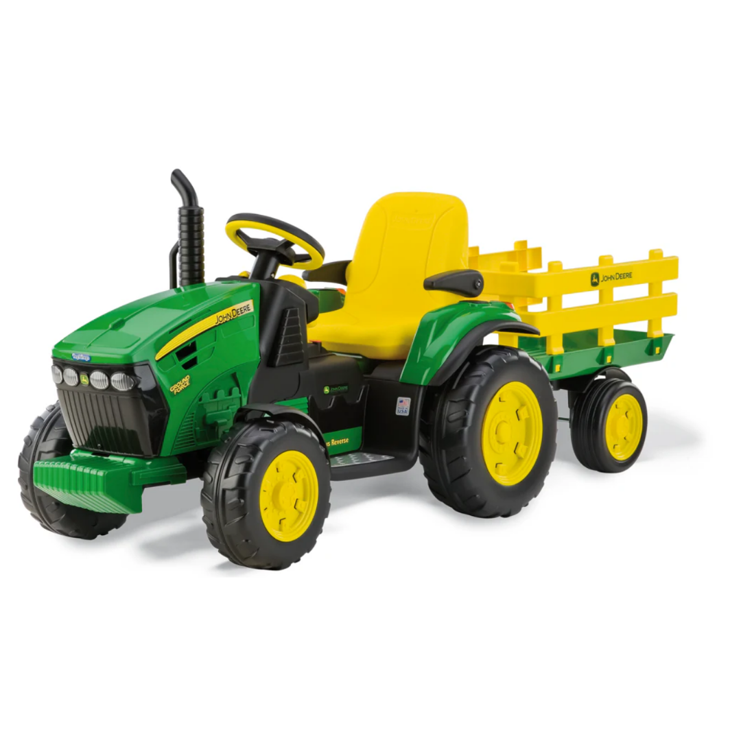 John Deere Ground Force with Trailer - 12 Volt