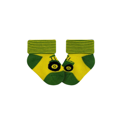 John Deere Baby Bootie Socks