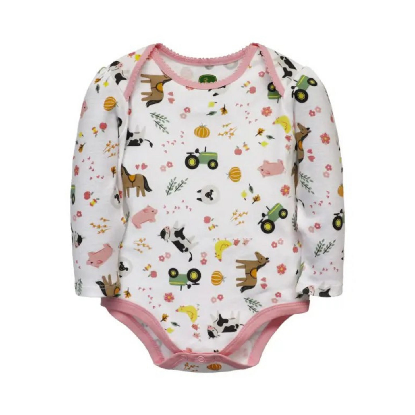 John Deere 'Animal' Babygrow