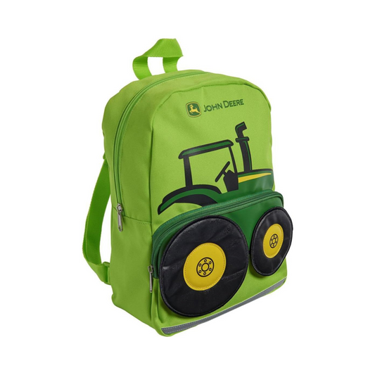 John Deere Toddler Tractor Backpack - Light Green