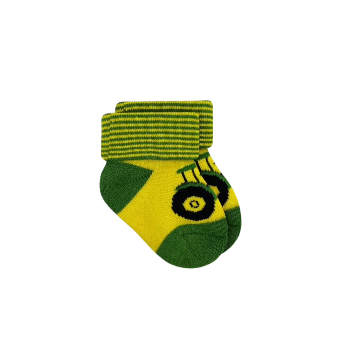 John Deere Baby Bootie Socks 0-6 Months