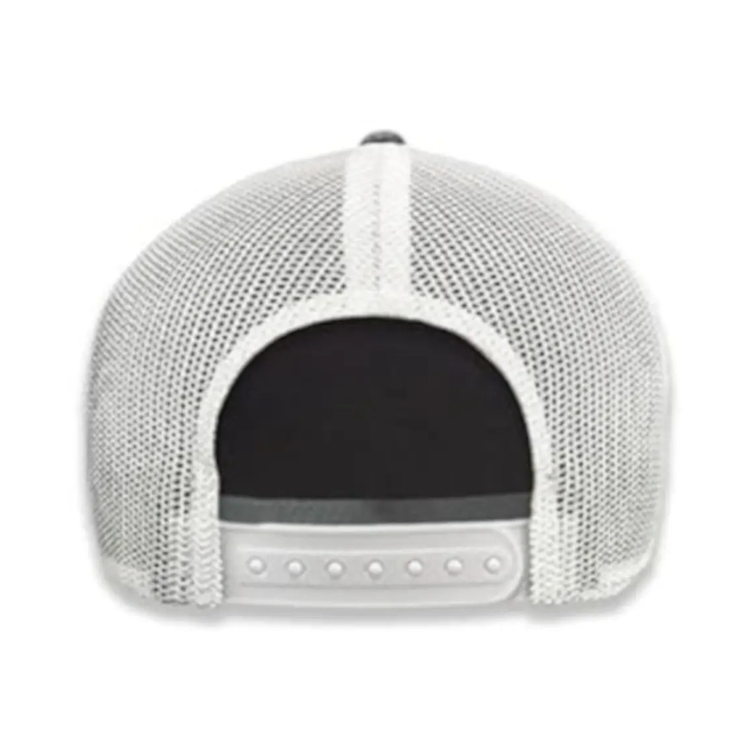 John Deere Black & Grey Mesh Adult Cap- Back