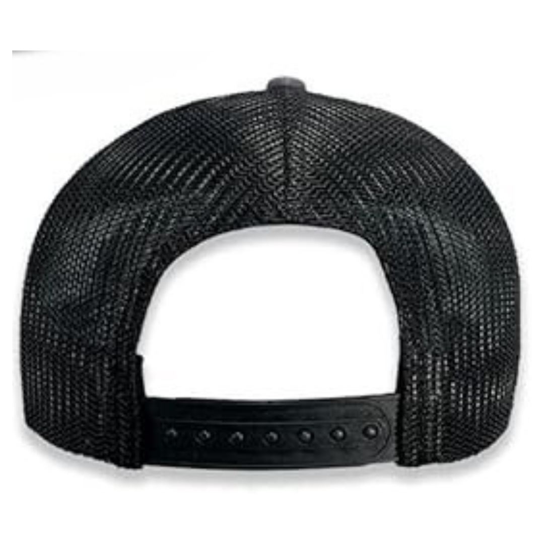 John Deere Charcoal Adult Cap Back