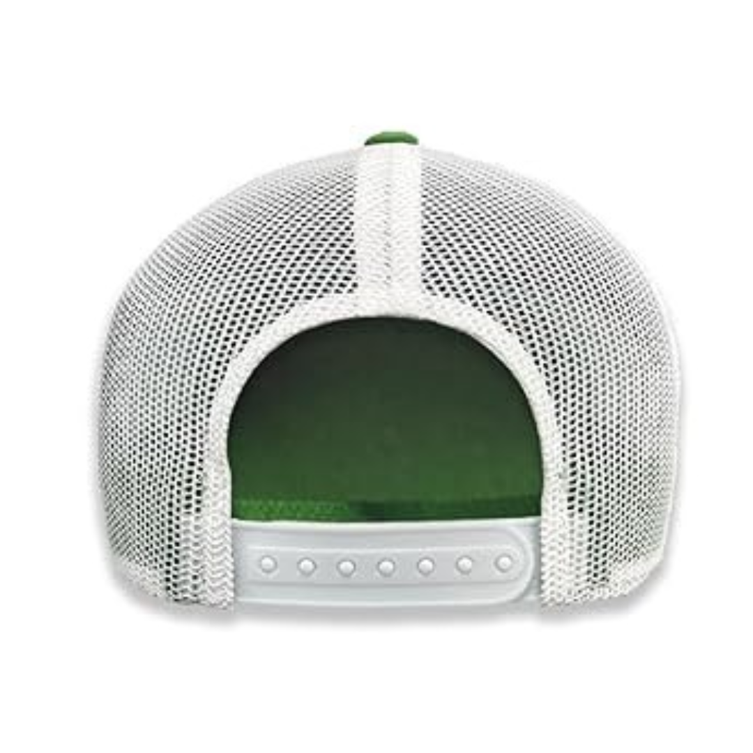John Deere Grey and Green Adult Cap Back