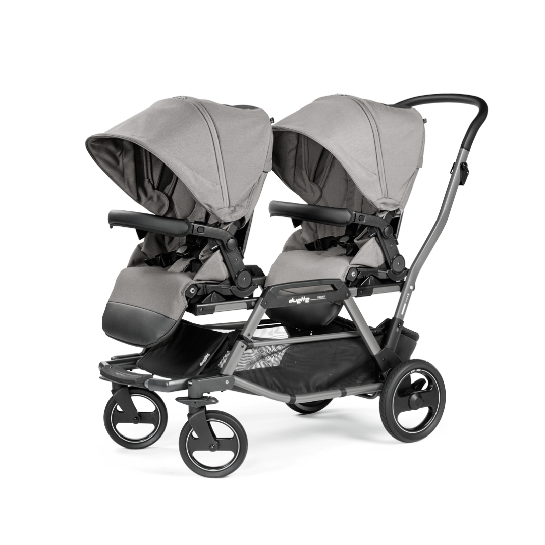 Peg Perego Duette Piroet Stroller Mercury