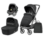 Load image into Gallery viewer, Peg Perego Veloce SLK Modular 4 in 1 travel system - Includes infant car seat, bassinet, toddler stroller seat, nappy bag, foot muff and bassinet stand. Maneuverable on various surfaces. Available in South Africa with CB Baby.
