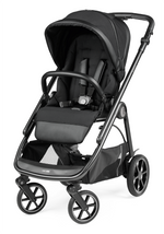 Load image into Gallery viewer, Peg Perego Veloce SLK Modular 4 in 1 travel system - Includes infant car seat, bassinet, toddler stroller seat, nappy bag, foot muff and bassinet stand. Maneuverable on various surfaces. Available in South Africa with CB Baby.
