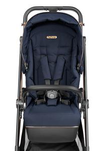 Peg Perego Vivace SLK Modular 4 in 1 travel system - Includes infant car seat, bassinet, toddler stroller seat, nappy bag, foot muff and bassinet stand. Maneuverable on various surfaces. Available in South Africa with CB Baby.