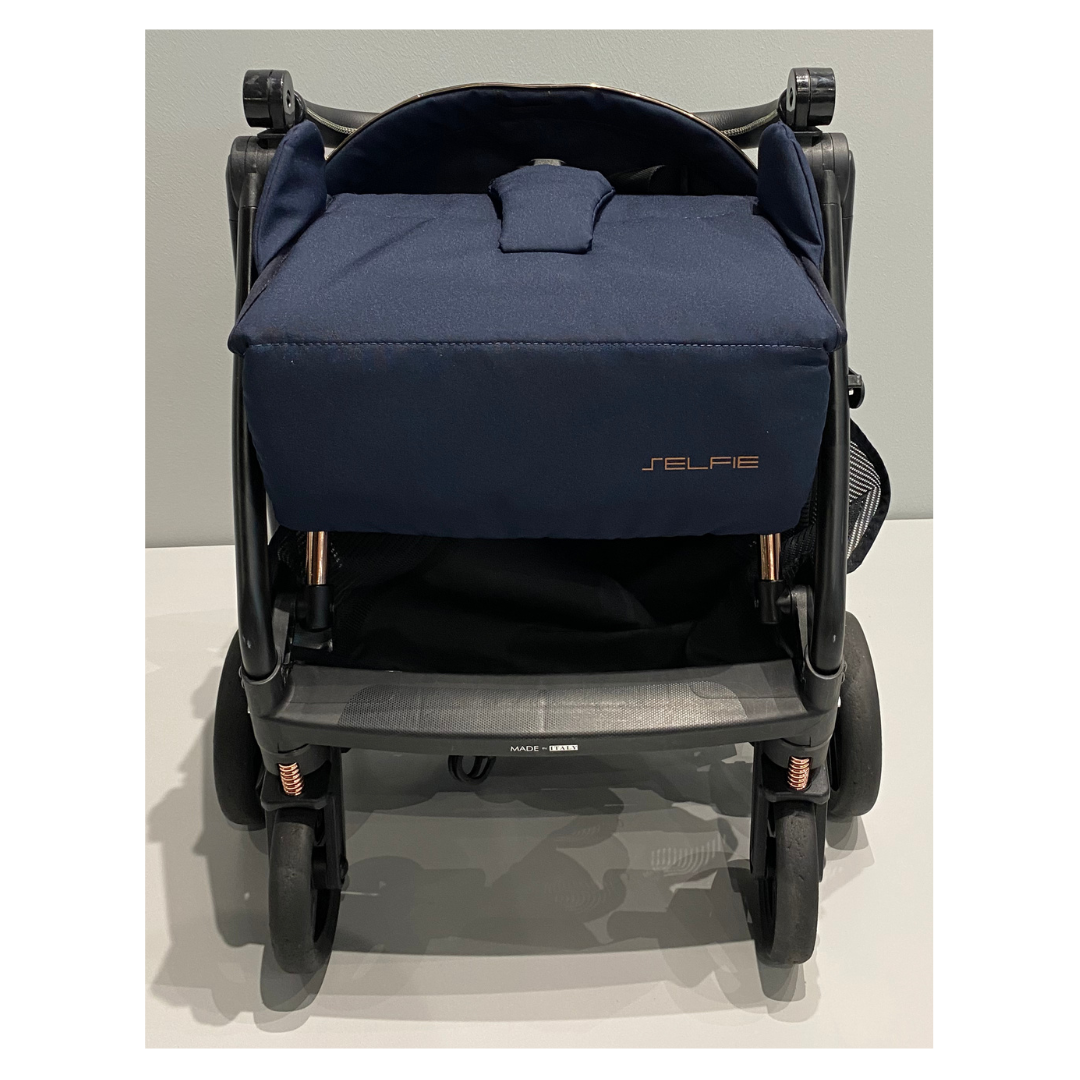 Selfie Stroller - Blue Shine - Folded
