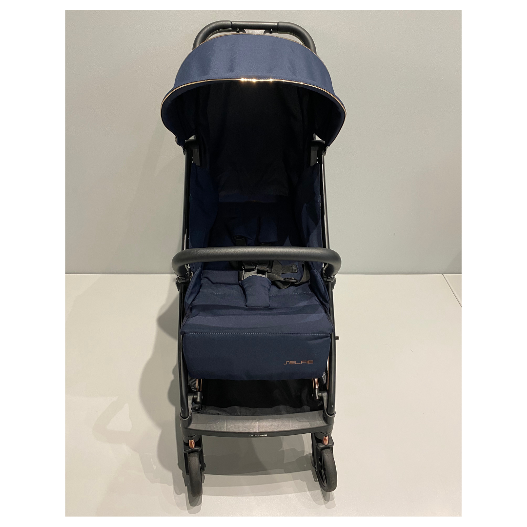 Selfie Stroller - Blue Shine - Front